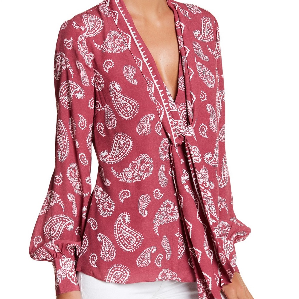 Majorelle attaché blouse